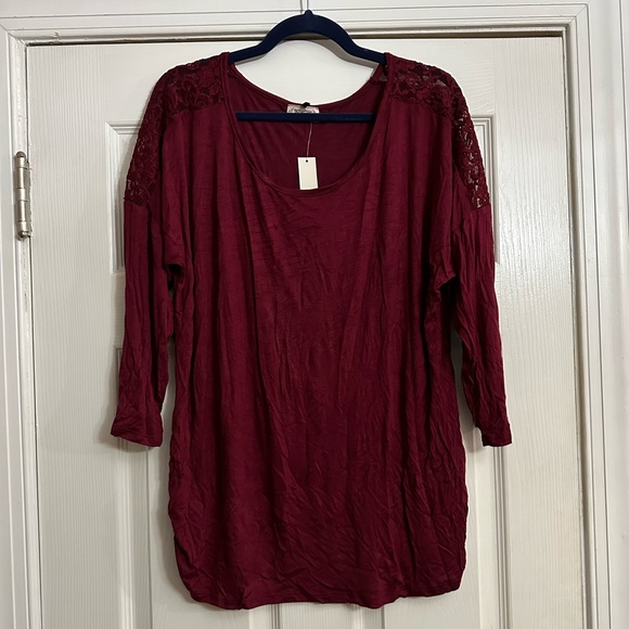 NWT Women’s Gemstone top size 2x - Picture 1 of 7